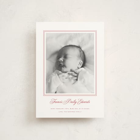 Birth Announcement Postcards
