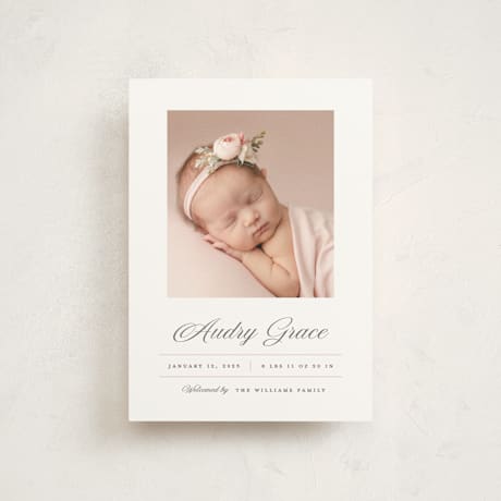 Birth Announcement Postcards