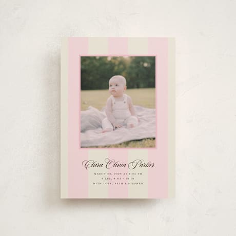 Birth Announcement Postcards