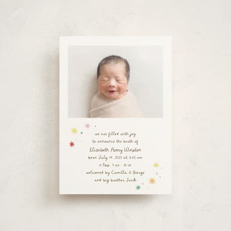 Birth Announcement Postcards