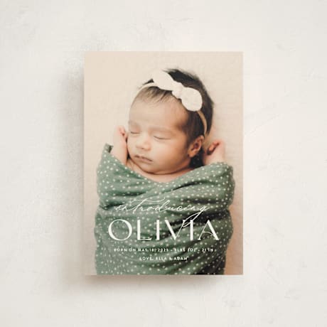 Birth Announcement Postcards
