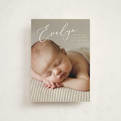 Birth Announcement Postcards