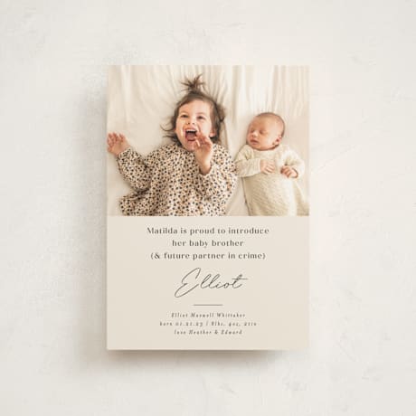 Birth Announcement Postcards