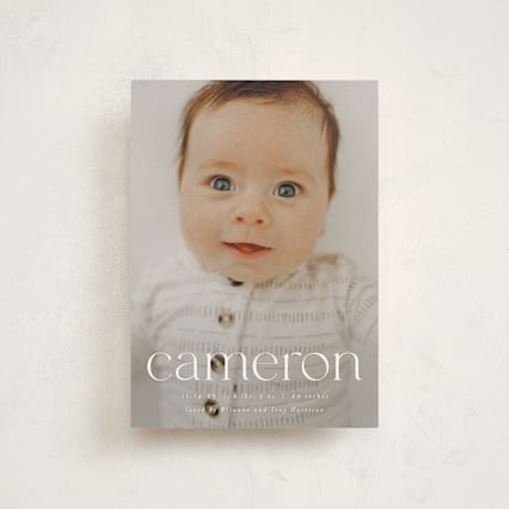 Birth Announcement Postcards