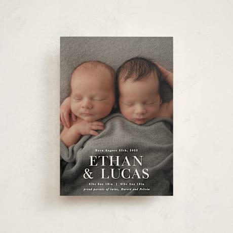 Birth Announcement Postcards