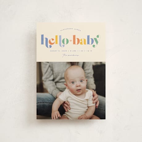 Birth Announcement Postcards