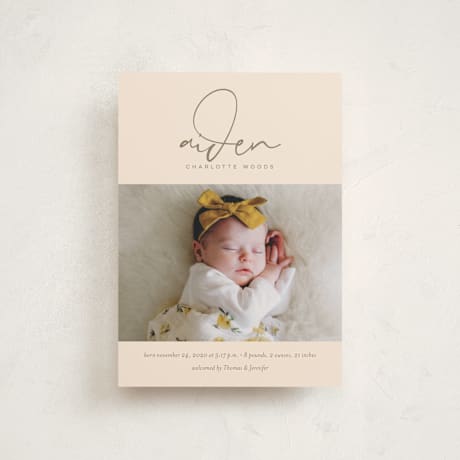 Birth Announcement Postcards