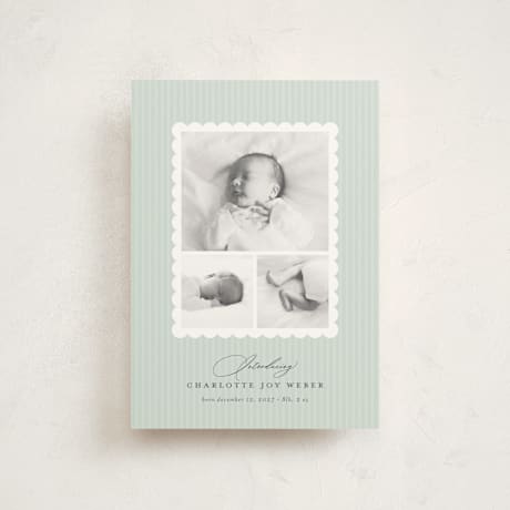 Birth Announcement Postcards