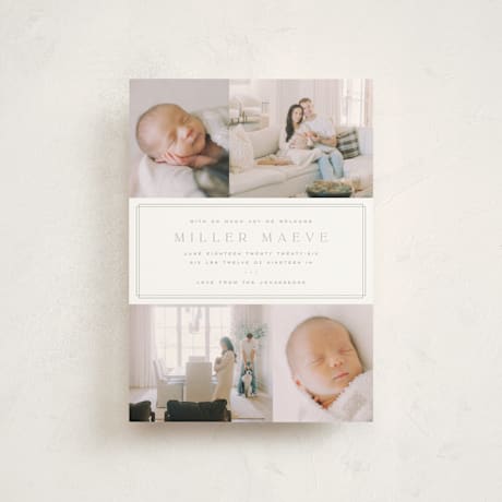 Birth Announcement Postcards