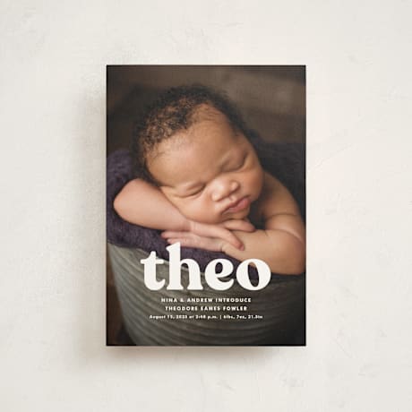 Birth Announcement Postcards