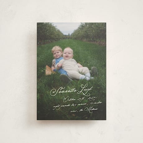 Birth Announcement Postcards