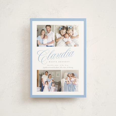Birth Announcement Postcards