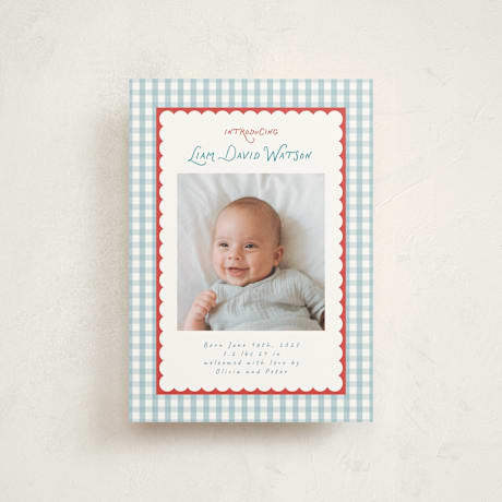 Birth Announcement Postcards