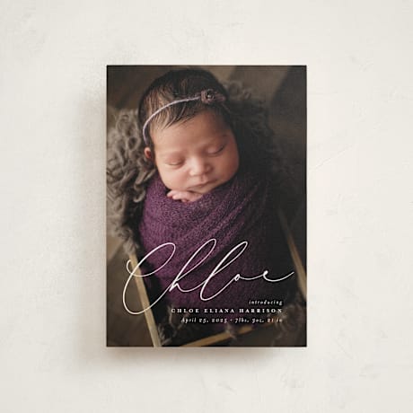 Birth Announcement Postcards