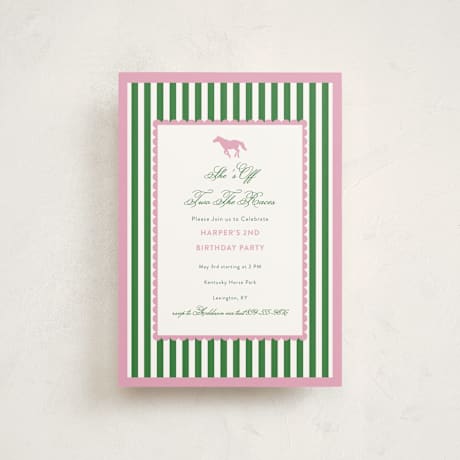 Petite Children's Birthday Party Invitations