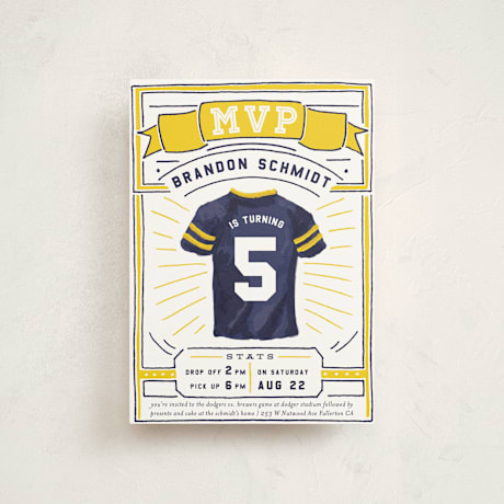 Petite Children's Birthday Party Invitations