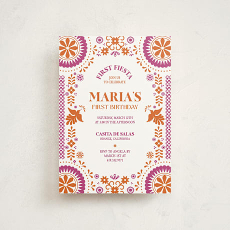 Petite Children's Birthday Party Invitations