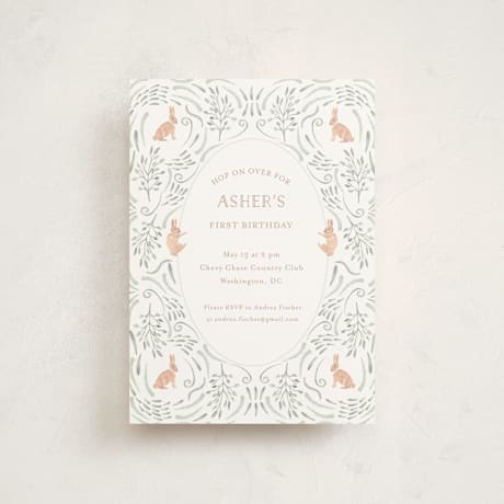 Petite Children's Birthday Party Invitations