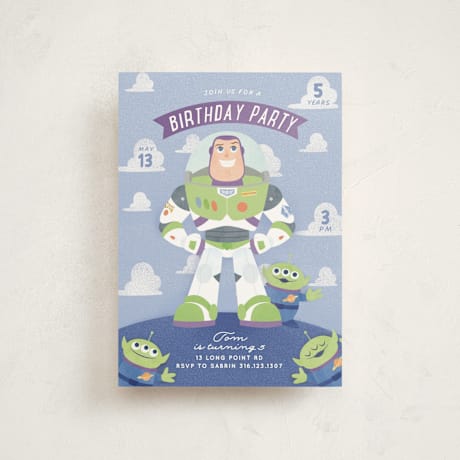 Petite Children's Birthday Party Invitations