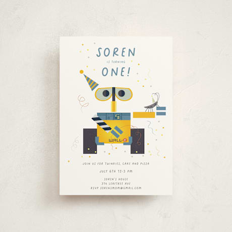 Petite Children's Birthday Party Invitations