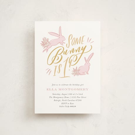 Petite Children's Birthday Party Invitations