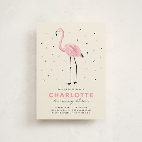 Petite Children's Birthday Party Invitations