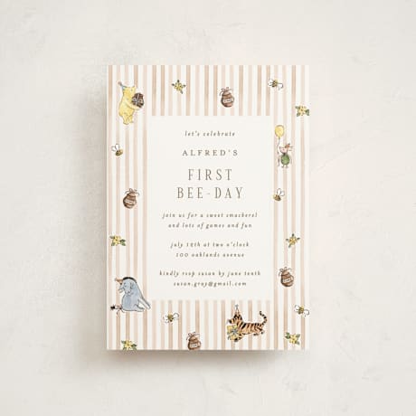 Petite Children's Birthday Party Invitations