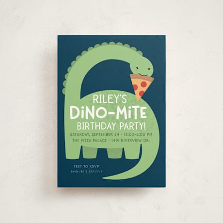 Petite Children's Birthday Party Invitations