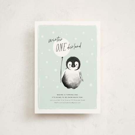 Petite Children's Birthday Party Invitations