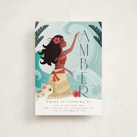 Petite Children's Birthday Party Invitations