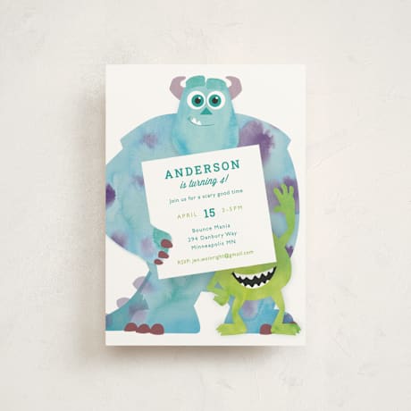 Petite Children's Birthday Party Invitations