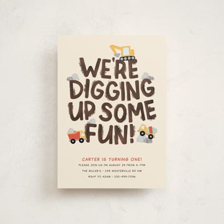 Petite Children's Birthday Party Invitations