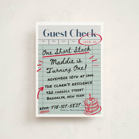 Children's Birthday Party Postcards