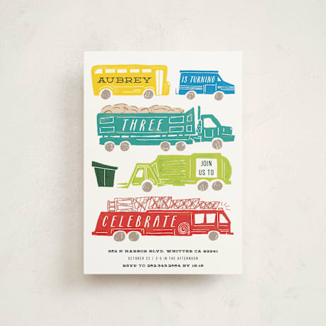 Children's Birthday Party Postcards