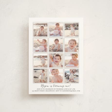 Children's Birthday Party Postcards