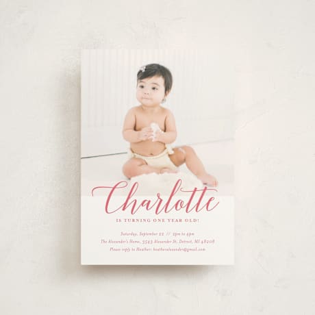 Children's Birthday Party Postcards