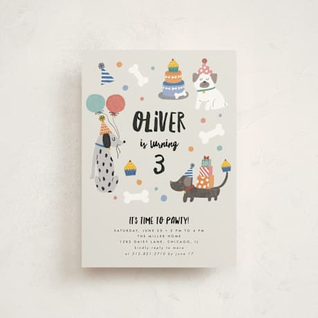 Children's Birthday Party Postcards