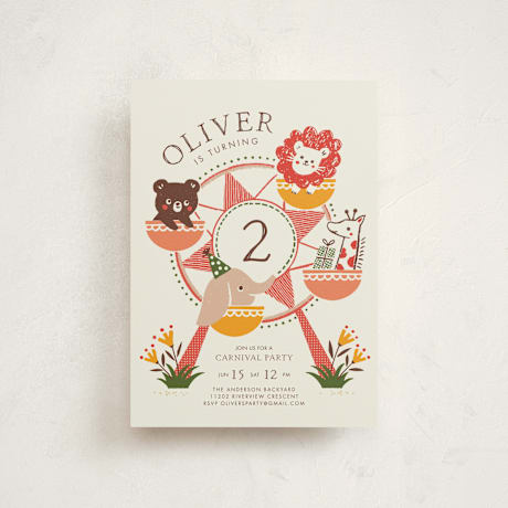 Children's Birthday Party Postcards