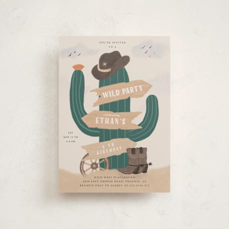 Children's Birthday Party Postcards