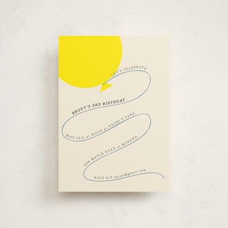 Children's Birthday Party Postcards