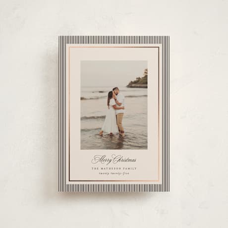 Foil-Pressed Holiday Postcards