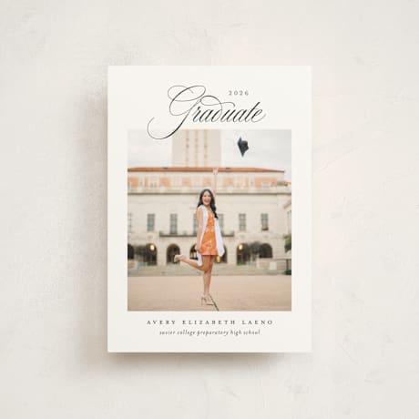 Petite Graduation Announcements