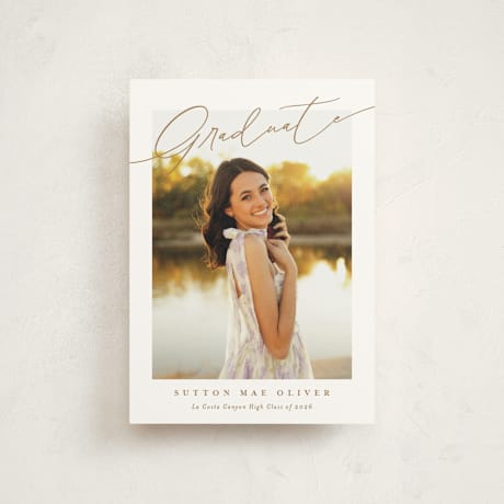 Graduation Announcement Postcards