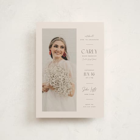 Graduation Party Invitation Postcards