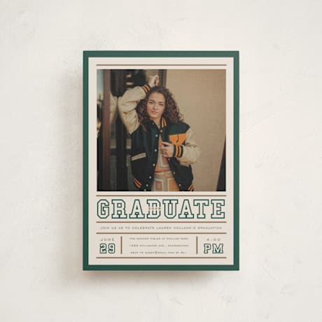 Graduation Party Invitation Postcards