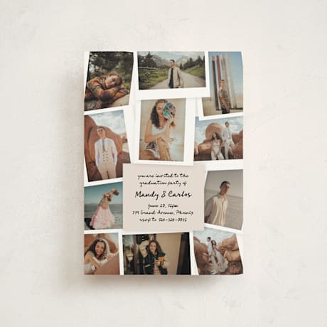 Graduation Party Invitation Postcards