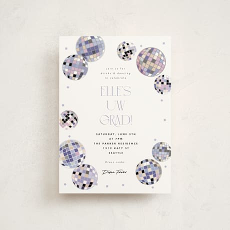 Graduation Party Invitation Postcards