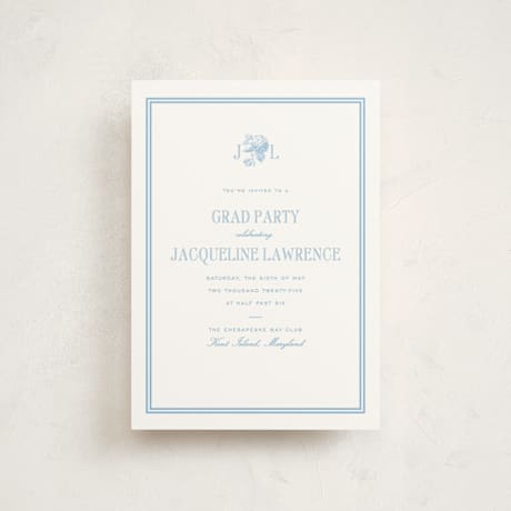 Graduation Party Invitation Postcards