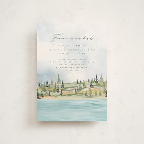 Petite Memorial Cards