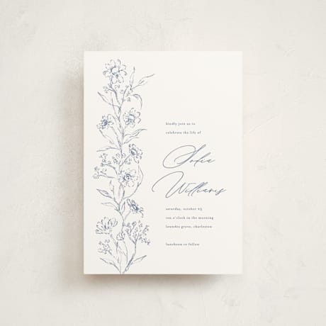 Petite Memorial Cards